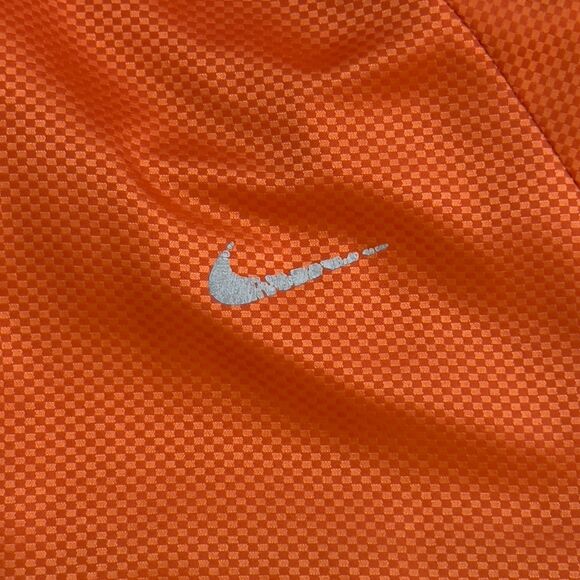 Vintage Y2K Gray Tag Nike FitStorm Full Zip Windbreaker Orange - Men's Medium - Picture 3 of 11